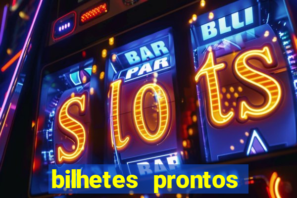 bilhetes prontos apostas esportivas